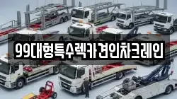 99대형특수렉카견인차크레인