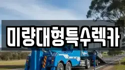 미량대형특수렉카