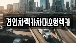 견인차렉카차대소형렉카
