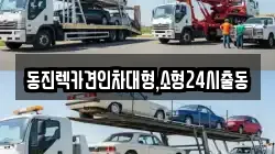동진렉카견인차대형,소형24시출동