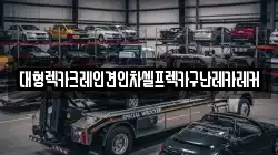 대형렉카크레인견인차셀프렉카구난레카레커