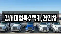 강서대형특수렉카,견인차