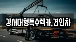 강서대형특수렉카,견인차
