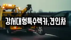 강서대형특수렉카,견인차