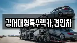 강서대형특수렉카,견인차