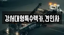 강서대형특수렉카,견인차