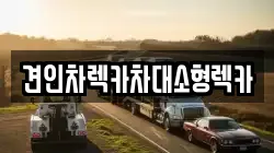 견인차렉카차대소형렉카