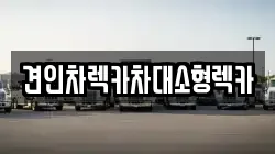 견인차렉카차대소형렉카