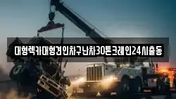 서울특별시 종로구 연건동 렉카, 특수렉카, 차량탁송, 견인운송