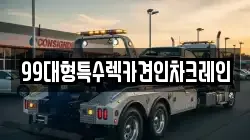 99대형특수렉카견인차크레인