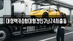 대성렉카소형대형견인구난24시출동
