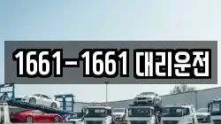 1661-1661 대리운전