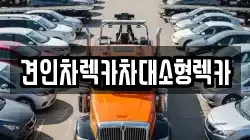 견인차렉카차대소형렉카