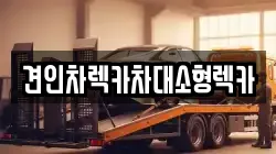견인차렉카차대소형렉카