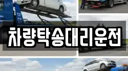 차량탁송대리운전