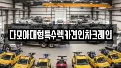 다모아대형특수렉카견인차크레인