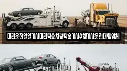 대리운전일일기사대리탁송차량탁송기사수행기사운전대행업체