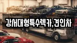 강서대형특수렉카,견인차