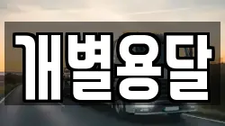 개별용달