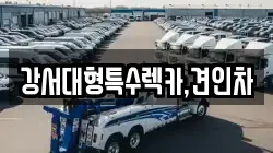 강서대형특수렉카,견인차