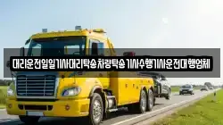 대리운전일일기사대리탁송차량탁송기사수행기사운전대행업체