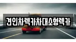 견인차렉카차대소형렉카