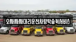 오싸싸싸대리운전차량탁송퀵서비스