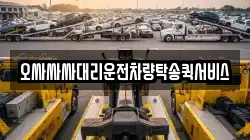 오싸싸싸대리운전차량탁송퀵서비스