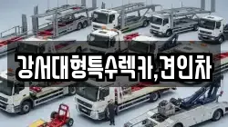 강서대형특수렉카,견인차