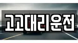 고고대리운전