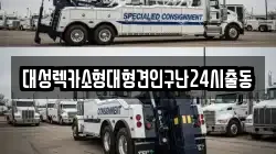 대성렉카소형대형견인구난24시출동