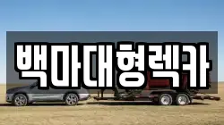 백마대형렉카