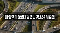 대성렉카소형대형견인구난24시출동