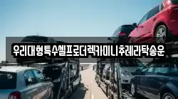 우리대형특수셀프로더렉카미니추레라탁송운