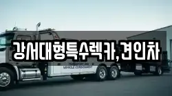 강서대형특수렉카,견인차