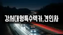 강서대형특수렉카,견인차