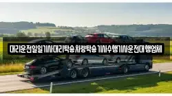 대리운전일일기사대리탁송차량탁송기사수행기사운전대행업체