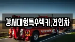 강서대형특수렉카,견인차
