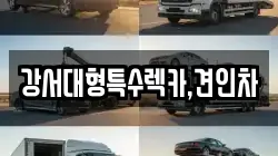 강서대형특수렉카,견인차