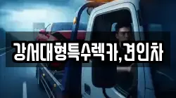 강서대형특수렉카,견인차