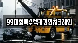 99대형특수렉카견인차크레인