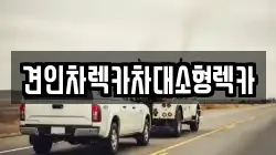 견인차렉카차대소형렉카