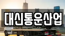 대신통운산업