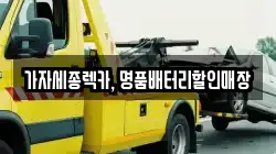 가자세종렉카, 명품배터리할인매장