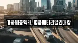 가자세종렉카, 명품배터리할인매장