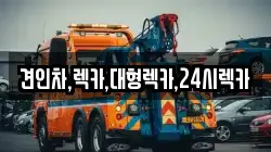 세종특별자치시 산울동 렉카, 특수렉카, 차량탁송, 견인운송