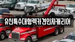유신특수대형렉카견인차캐리어