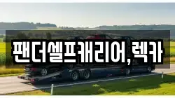 팬더셀프캐리어,렉카