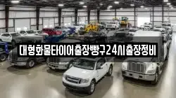 대형화물타이어출장빵구24시출장정비