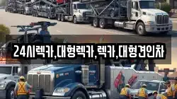 24시렉카,대형렉카,렉카,대형견인차